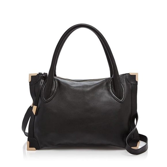Fall Fashion black satchel bag - Picture 3 of 5